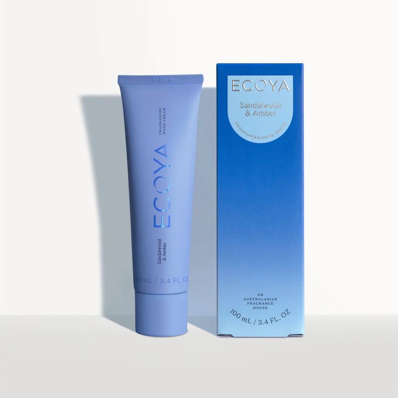 Ecoya håndkrem, Sandalwood & Amber