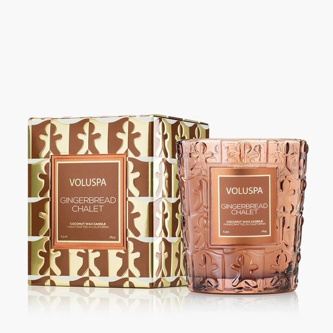 Hovedbilde Voluspa gingerbread chalet, boxed candle