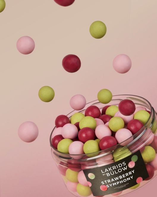 Hovedbilde Lakrids by Bülow, large 515 g, strawberry ...