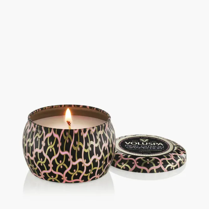 Hovedbilde Voluspa Mini Tin Candle Pink Citron Grapefruit