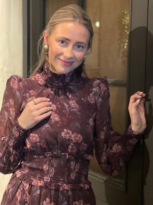 Hovedbilde Elliat, Rosaria mini dress, plomme