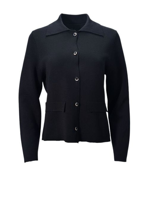 Hovedbilde Amuse Cardigan Amely, black og choko