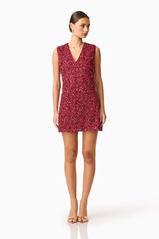 Elliatt, Carmen mini dress, rød