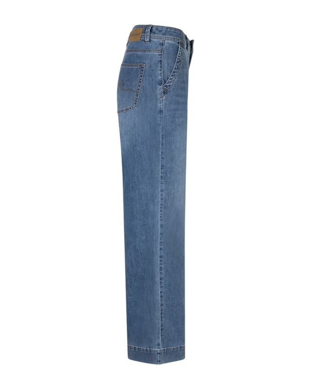 Red Button Colette slanted pocket, denim blå