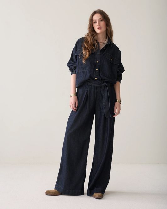Hovedbilde Summum wide leg dark denim jeans