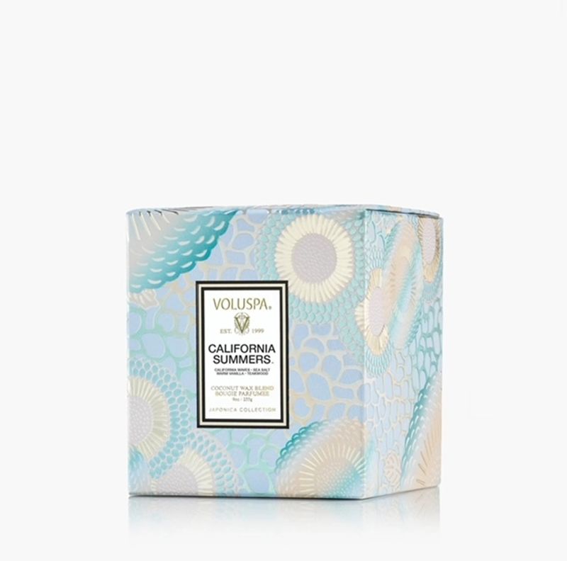Voluspa classic boxed candle, Californian summers