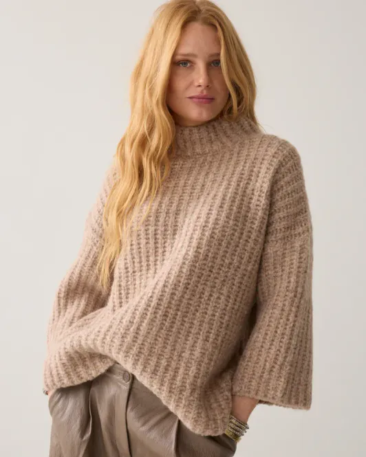 Hovedbilde Summum oversized sweater, beige