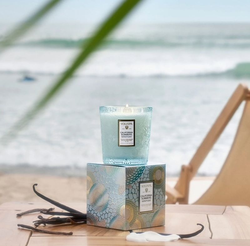 Voluspa classic boxed candle, Californian summers