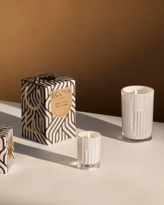 Hovedbilde Ecoya Celebration scented candle i glass