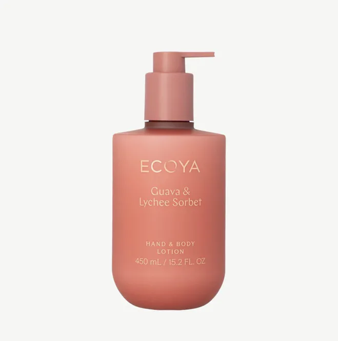 Hovedbilde Ecoya Guava & Lychee Sorbet Hand & Body Lotion