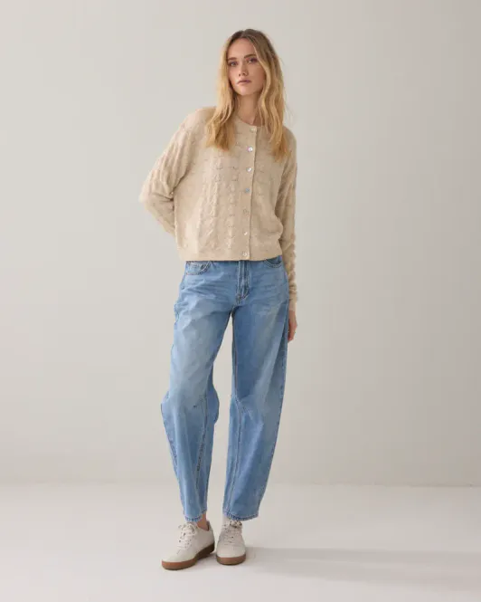 Hovedbilde Summum cardigan wool blend, beige