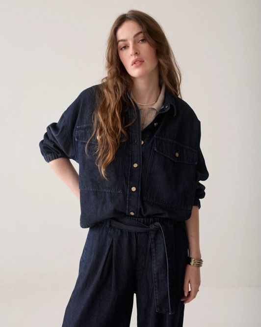 Hovedbilde Summum kimono dark denim blouse jacket