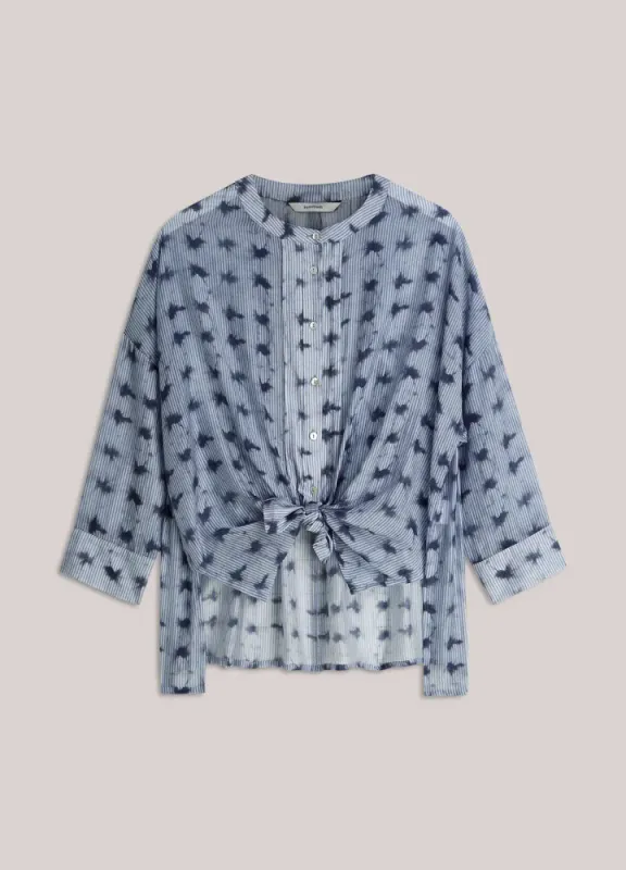 Summum shirt tie dye, lys blå