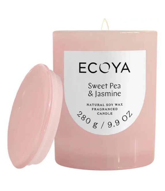 Hovedbilde Ecoya duftlys sweet pea and jasmine, 280 g
